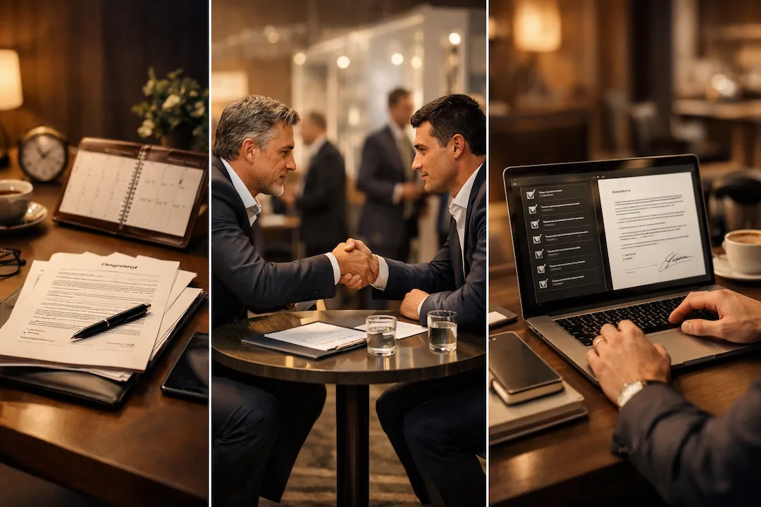 negociación en ferias internacionales